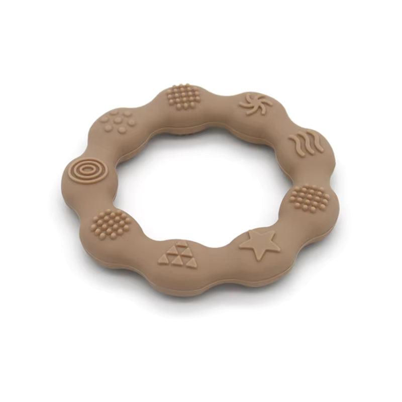 Silicone Ring Textured Teether