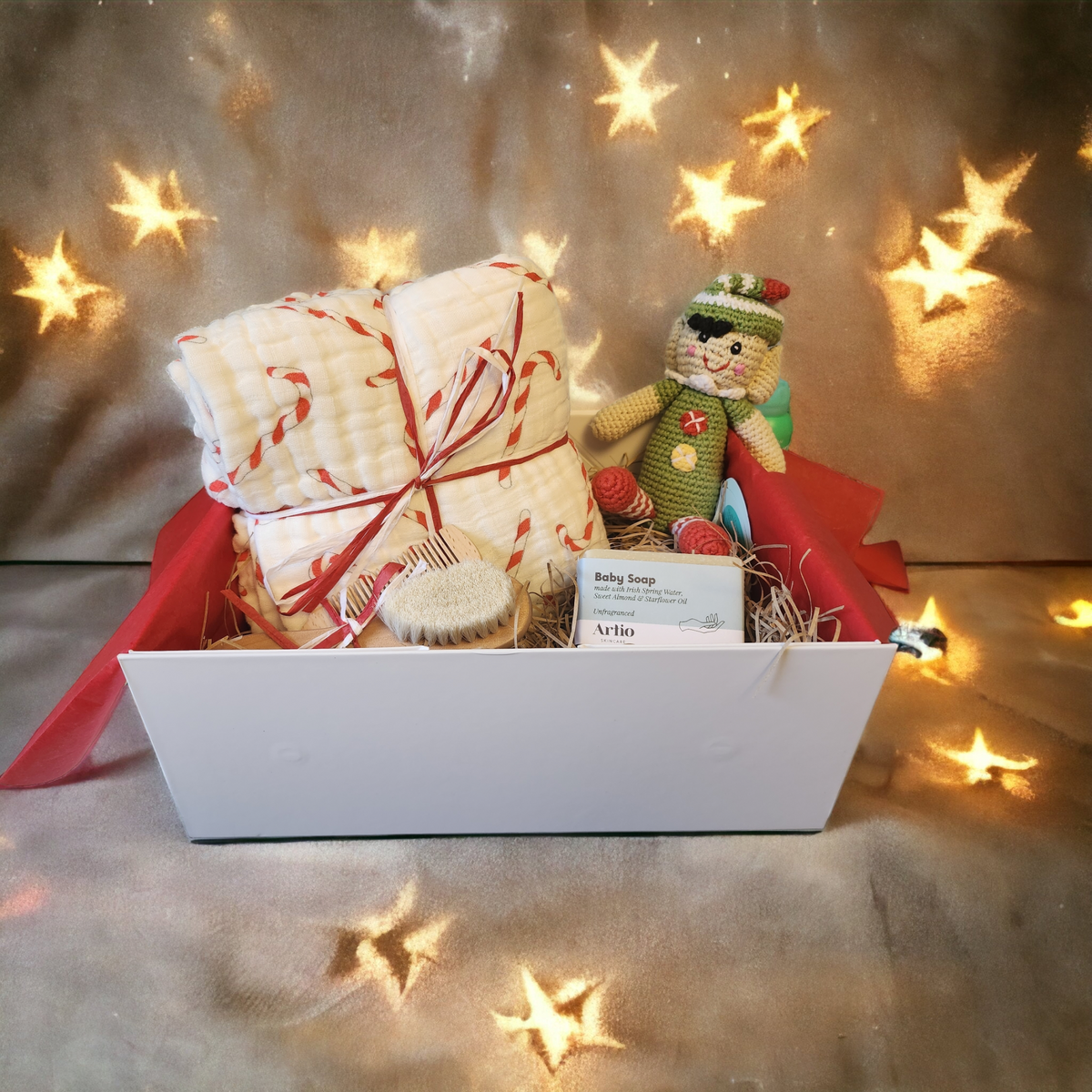 Large Baby Christmas Hamper: Mischievous Elf
