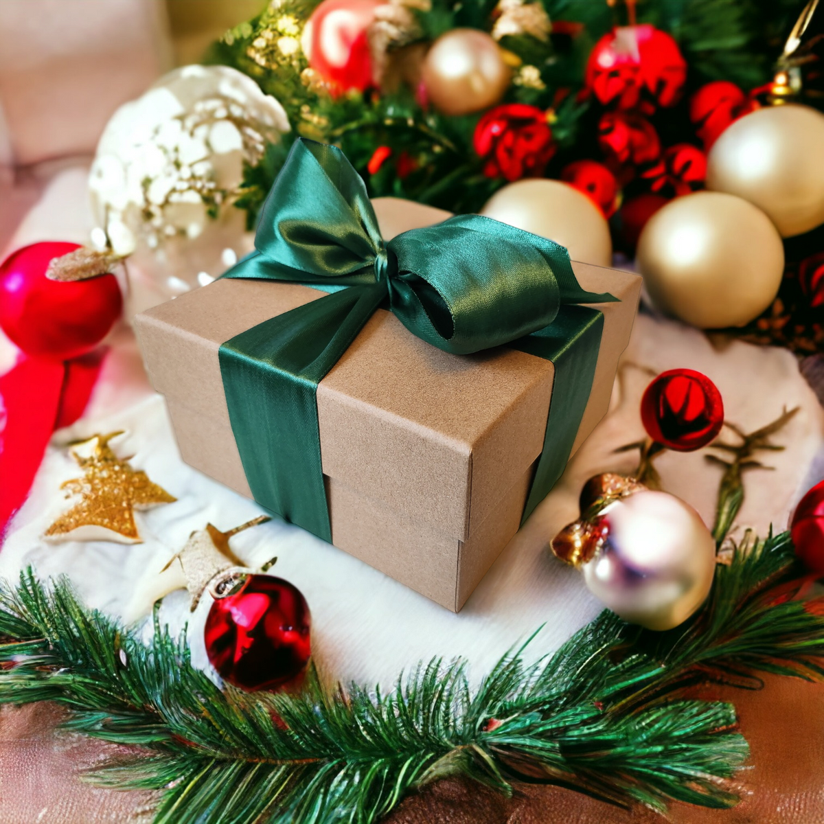 Small Christmas Baby Box: Gingerbread Man