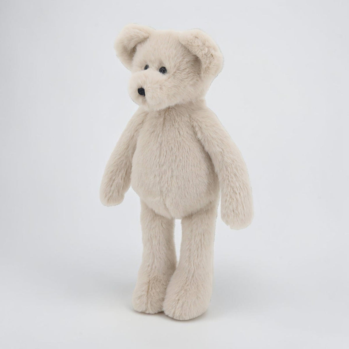 Precious Days Gifts Dingle Dangle beige plush teddy bear soft toy for babies and children.