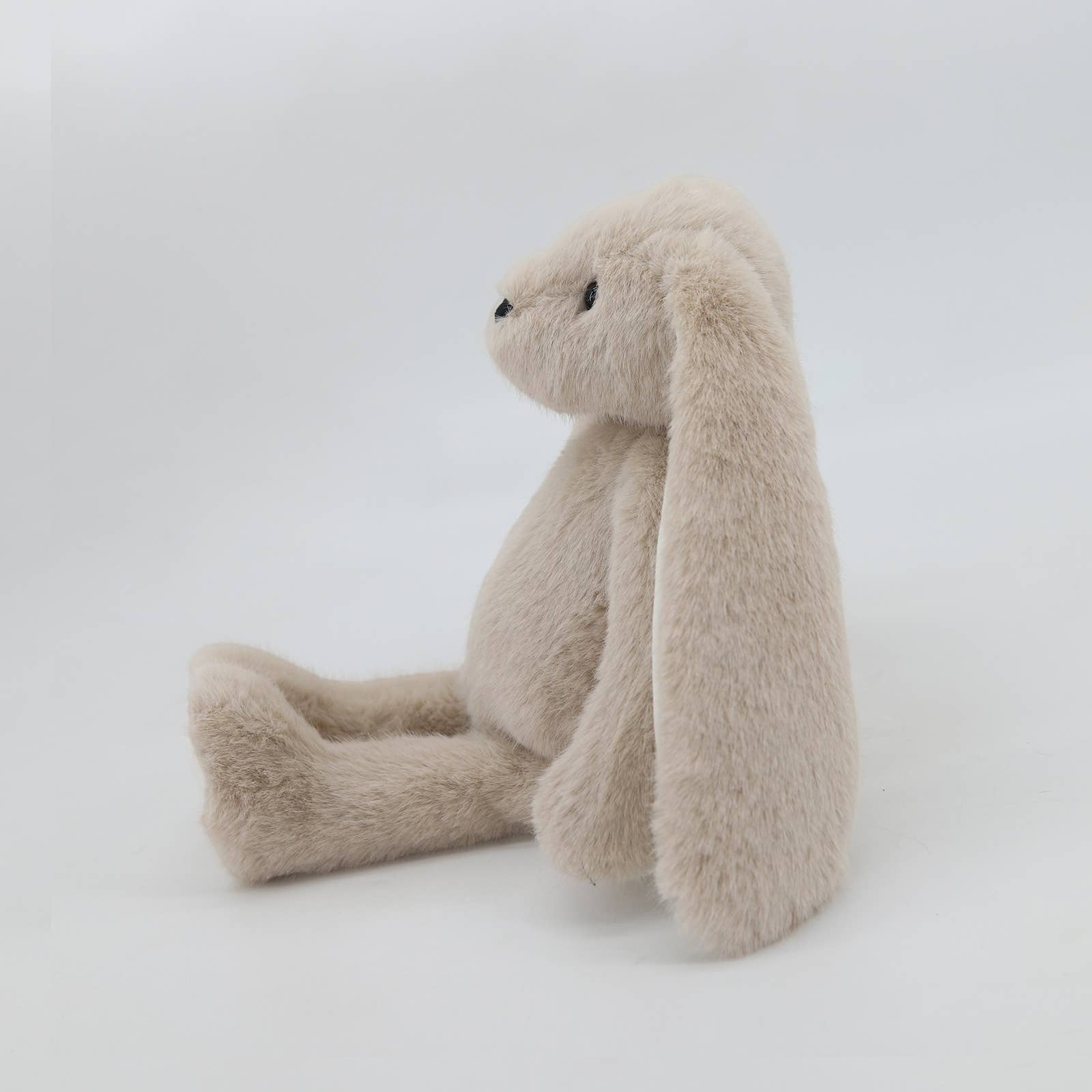 Precious Days Gifts Dingle Dangle beige bunny plush toy, 20cm, suitable from birth, vegan, machine washable.