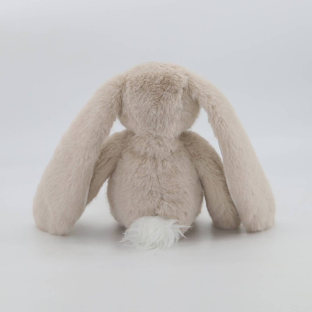 Precious Days Gifts Dingle Dangle beige bunny plush toy, 20cm, suitable from birth, vegan, machine washable.