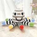 Black & White Octopus Toy Rattle