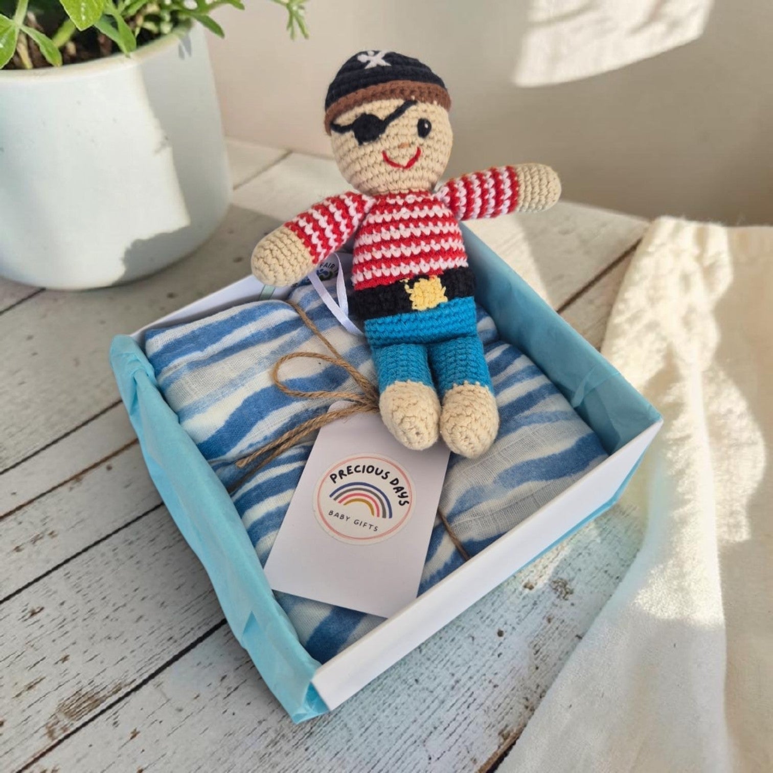 Coffret Cadeau Petit Nouveau-Né : Pirate