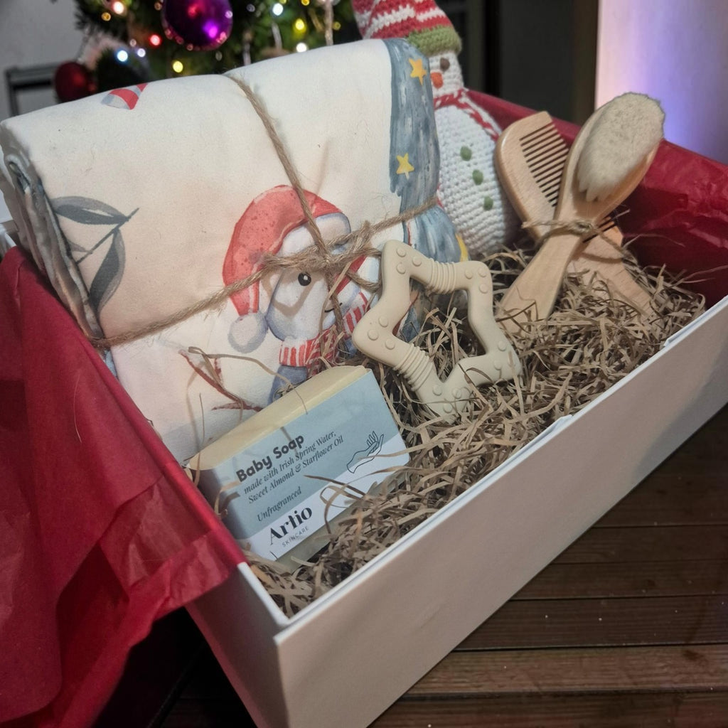 Large Baby Christmas Hamper: Cheery Snowman
