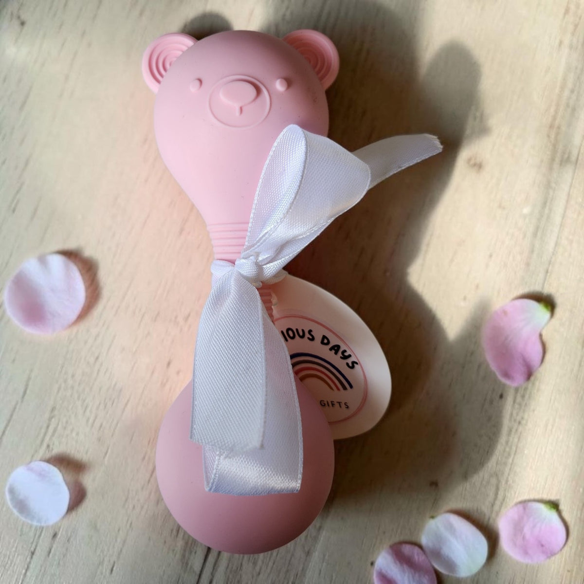 Gentle Sound Teddy Bear Rattle