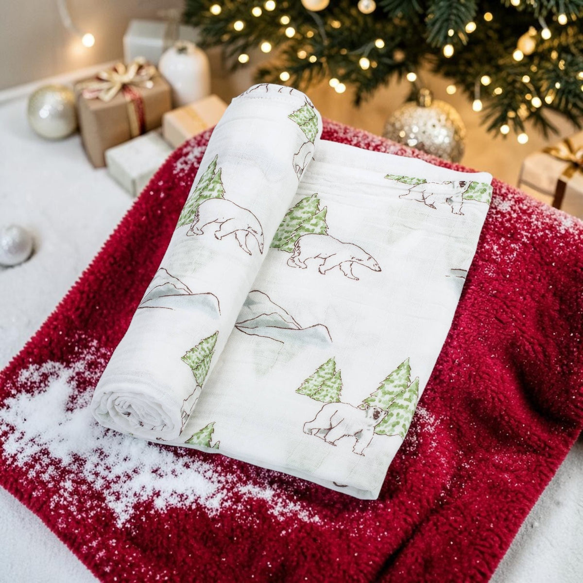 Baby Muslin Swaddle Blanket 120 x 120cm: Chill Out