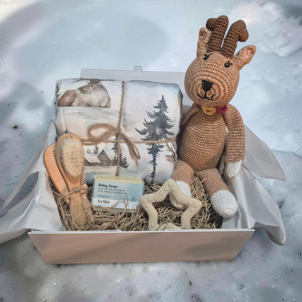 Large Baby Christmas Hamper: Reindeer Magic