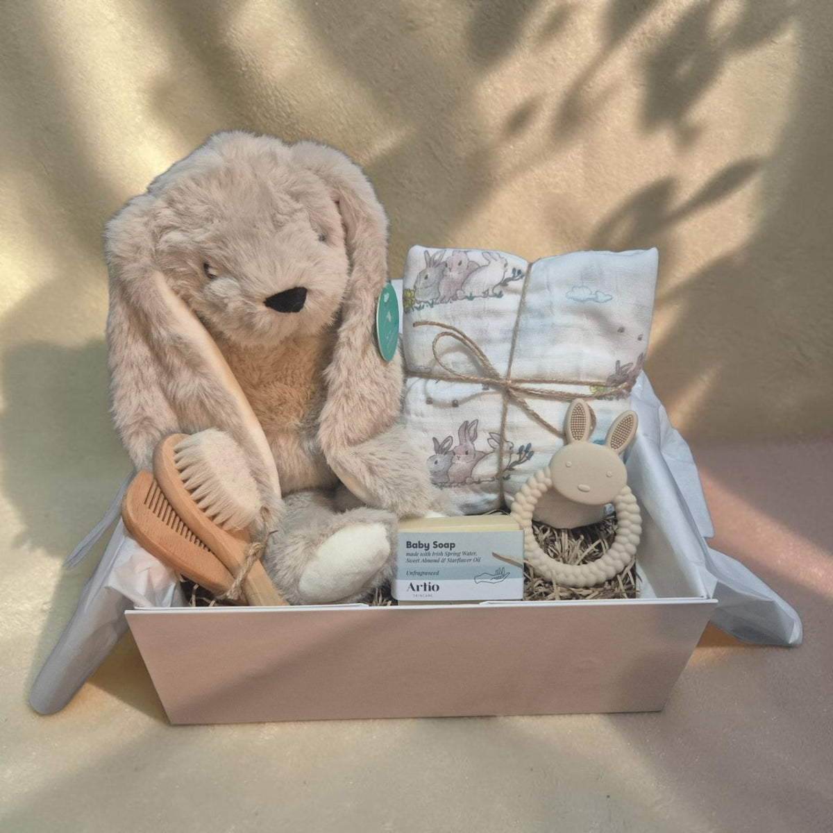 Large New Baby Hamper: Luxury Bunny New Baby Box