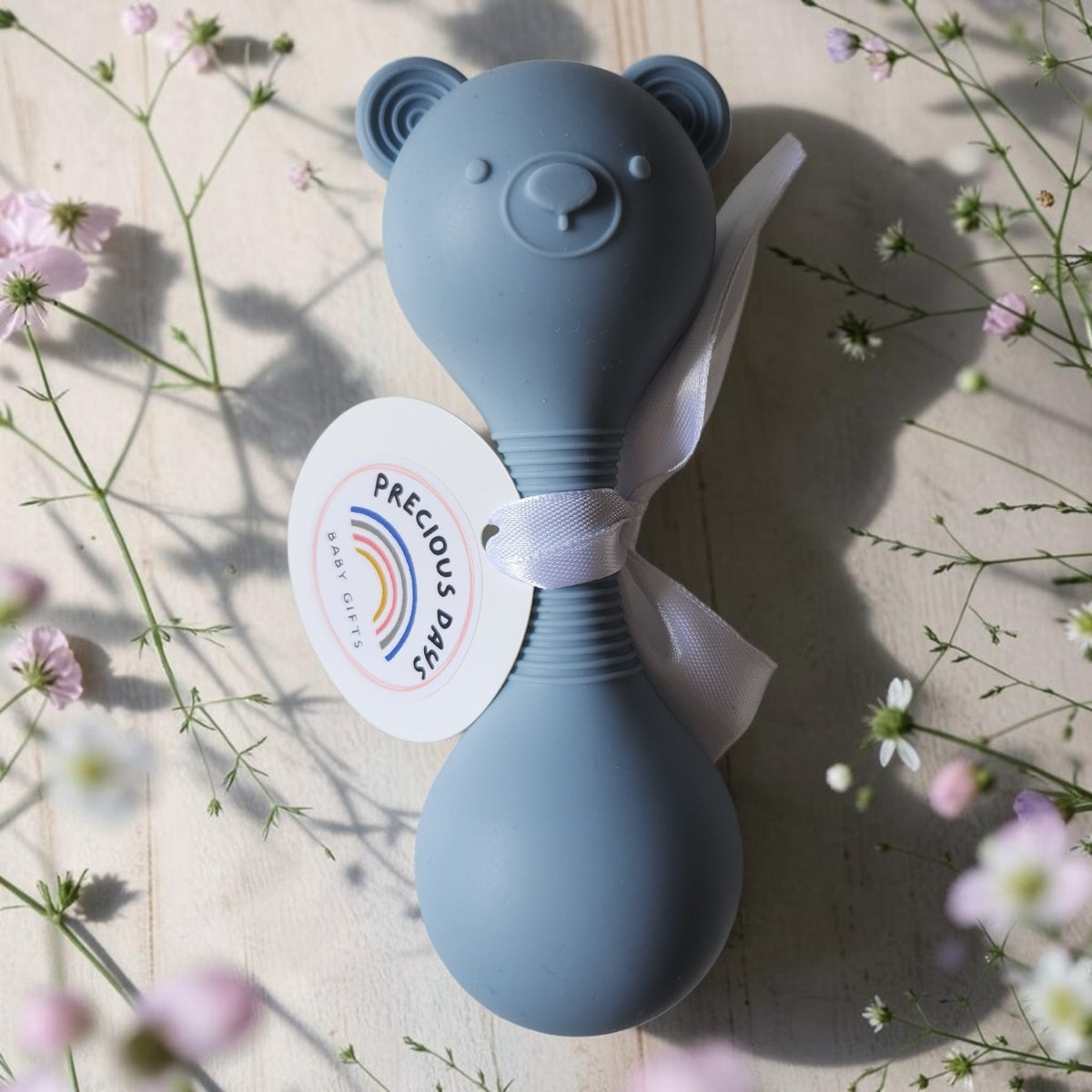 Gentle Sound Teddy Bear Rattle