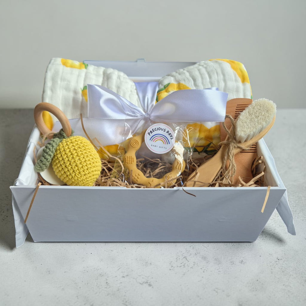 Large Blanket Gift Box: When Life Gives You Lemons