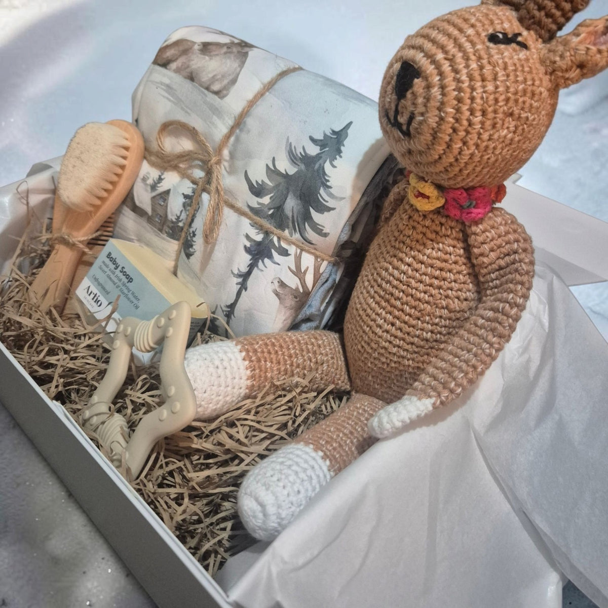 Large Baby Christmas Hamper: Reindeer Magic