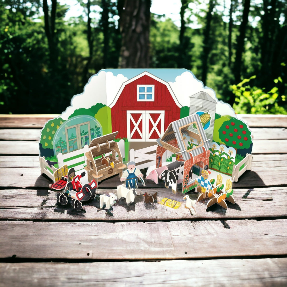 Play Press Toys Farmyard Set