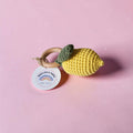 Lemon Crochet Toy Rattle