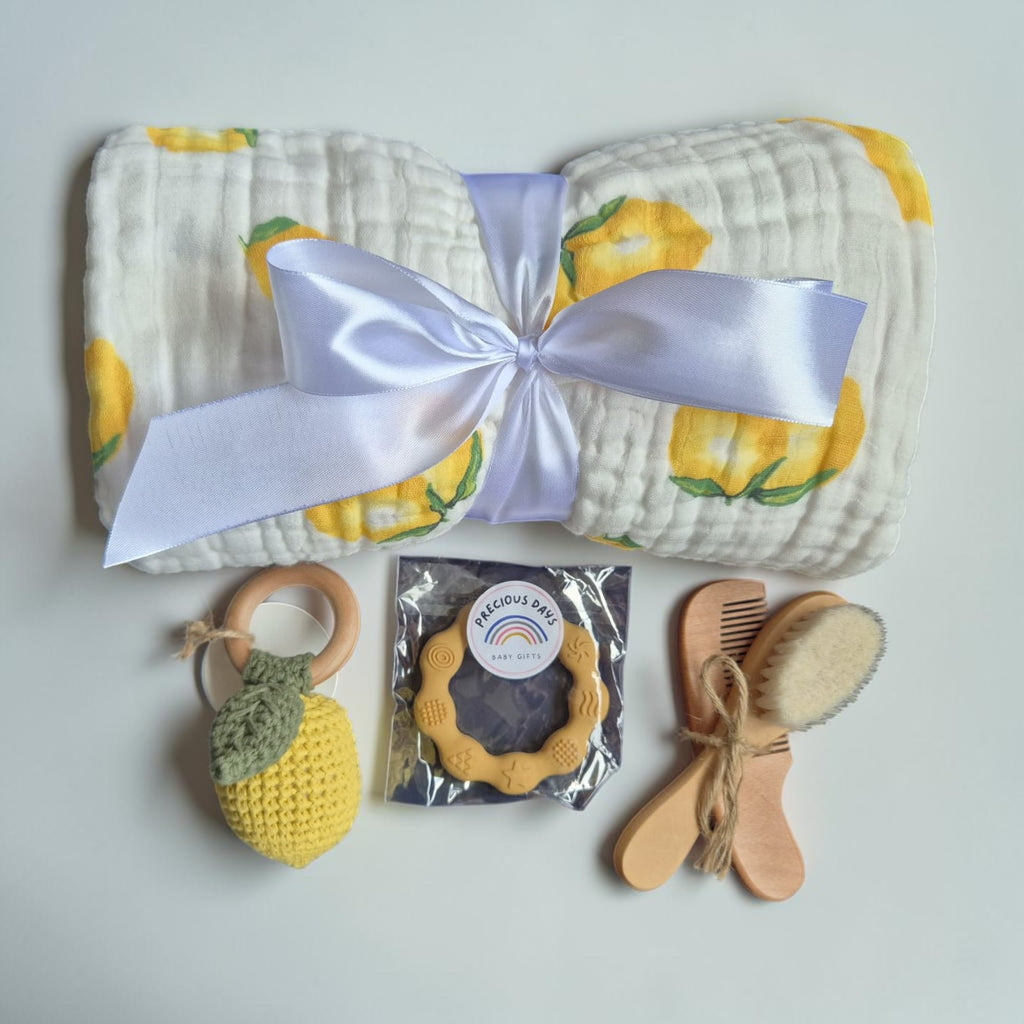 Large Blanket Gift Box: When Life Gives You Lemons