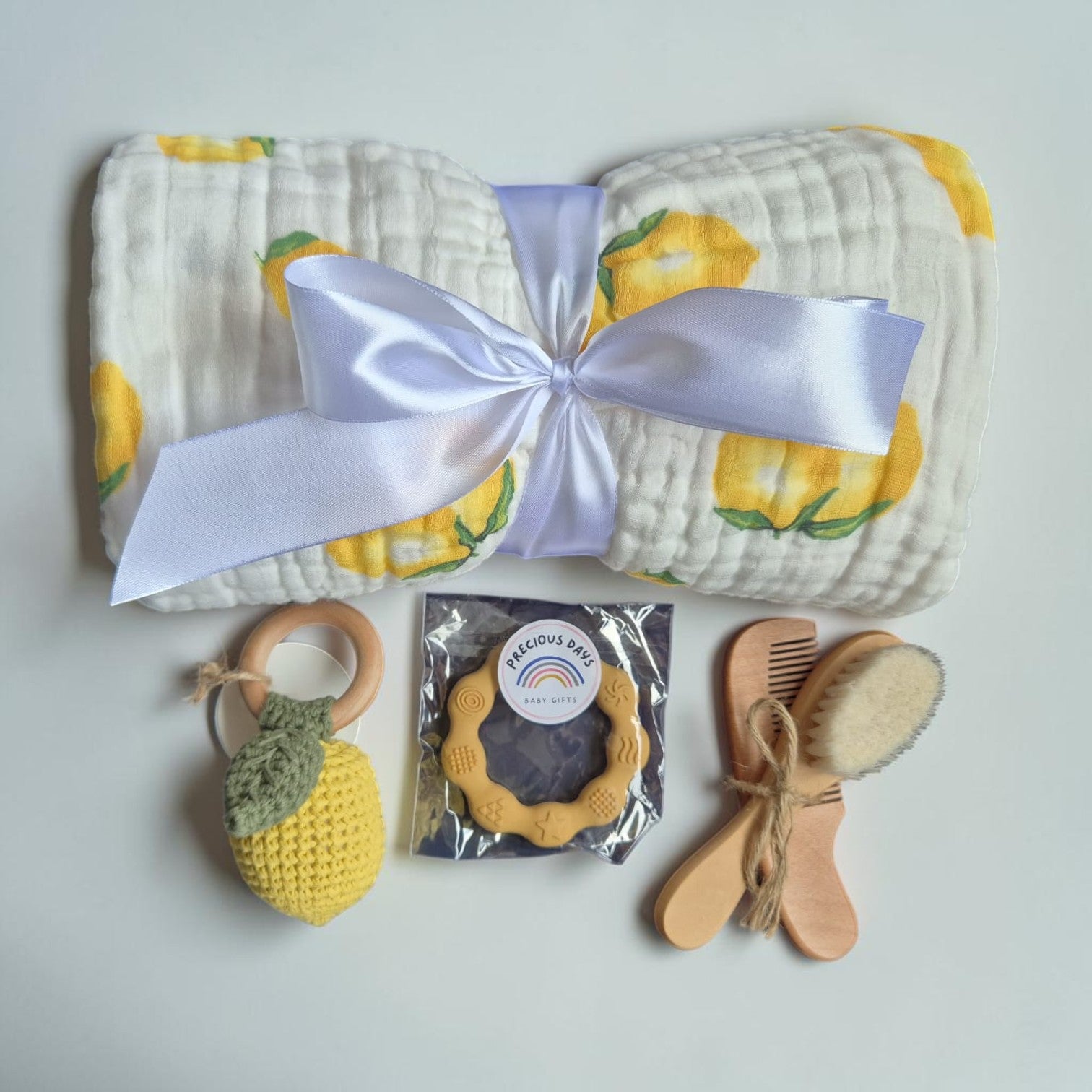 Large Blanket Gift Box: When Life Gives You Lemons