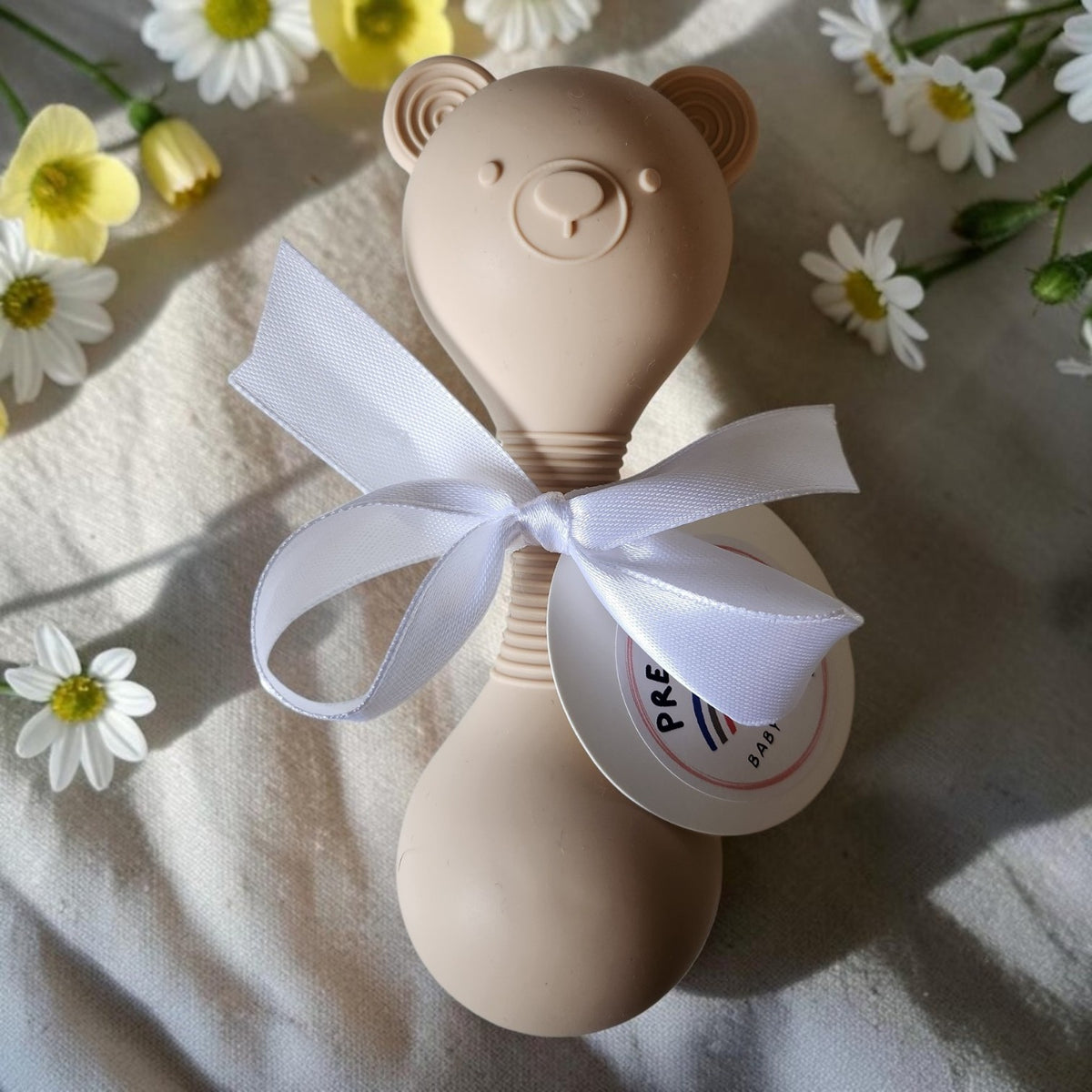 Gentle Sound Teddy Bear Rattle