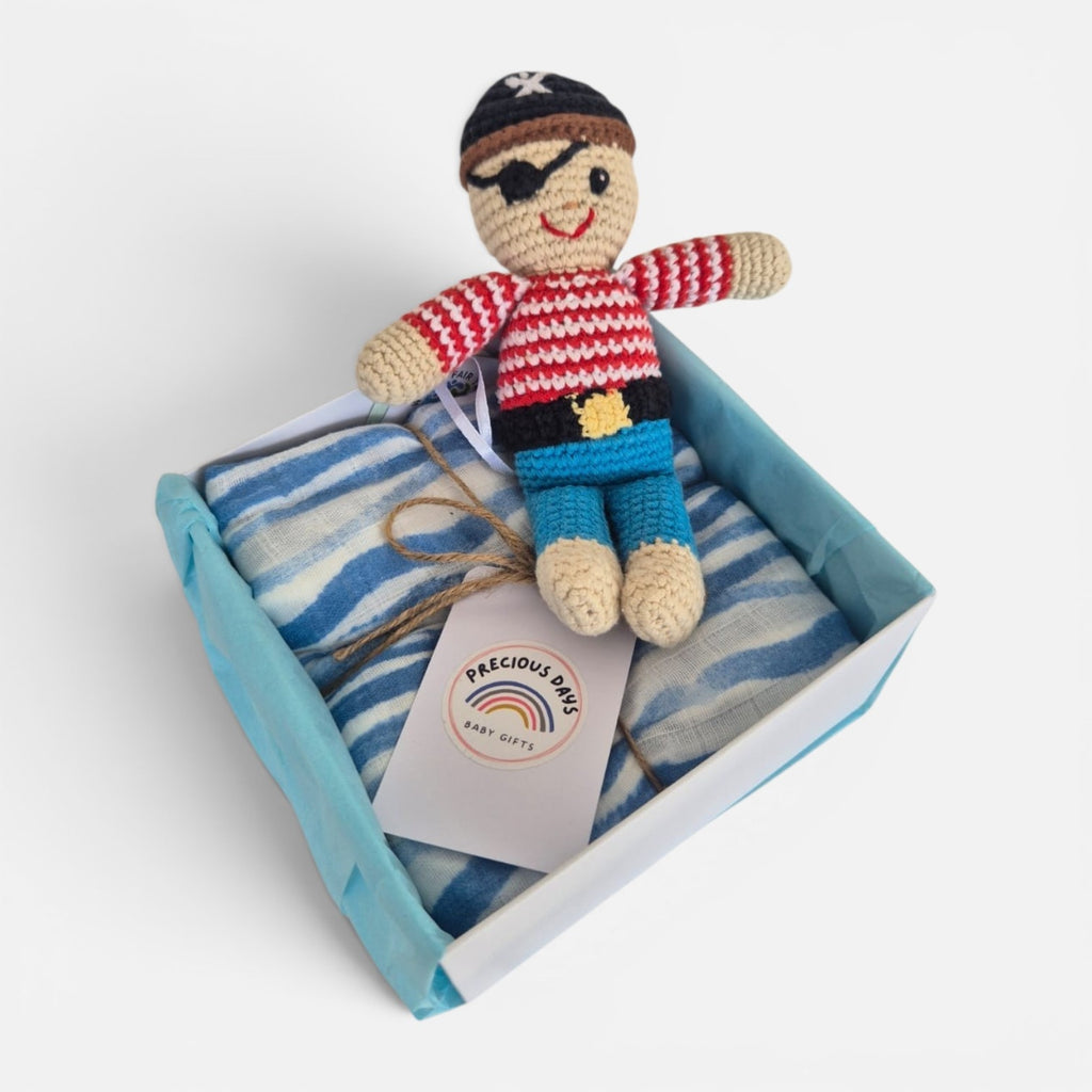 Coffret Cadeau Petit Nouveau-Né : Pirate